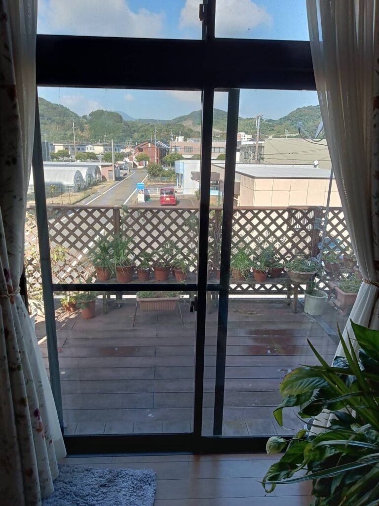 透明ガラス結露