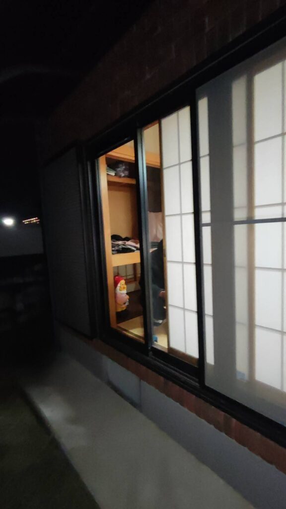 小倉北区 防犯ガラス交換 修理後