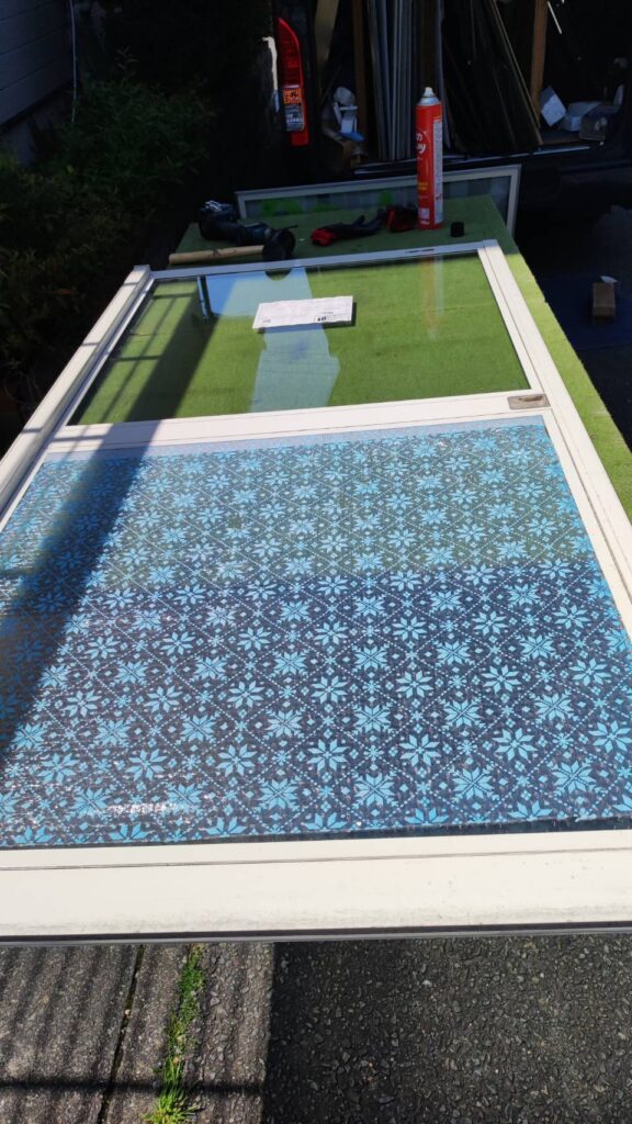 門司区 ペアガラス交換 施工後